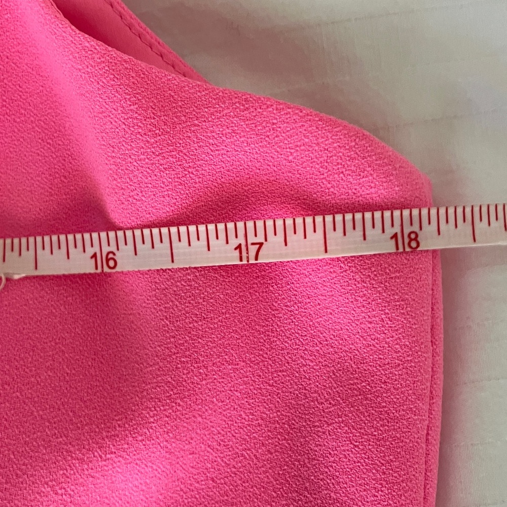 LILLY PULITZER Donna Romper Havana Pink Scalloped Shell Embroidery Size 10 NWT - Picture 7 of 13